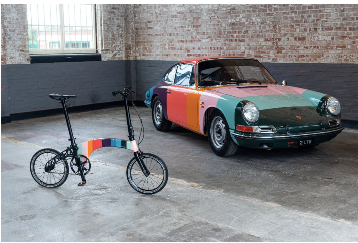 1965 Porsche 911 &amp; Hummingbird 6.9 kg Bike - The two coolest modes of transport on planet earth ?