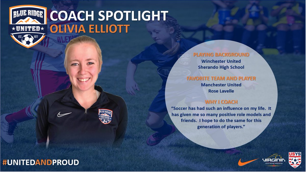 This week, we are highlighting new additions to our Travel coaching staff.  First up, Olivia Elliott!  #unitedandproud