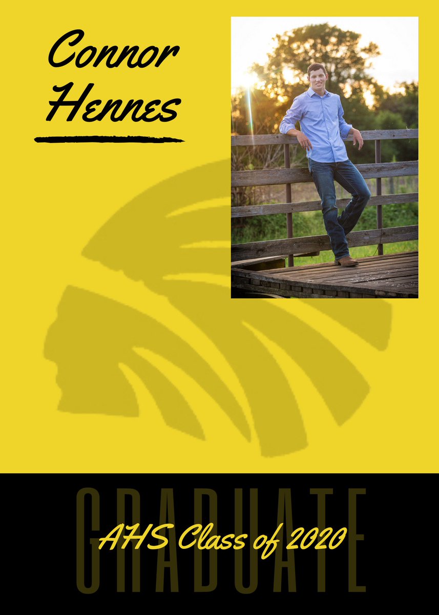 #SeniorSpotlight2020 #AHSproud #renwickproud #AHS2020grad