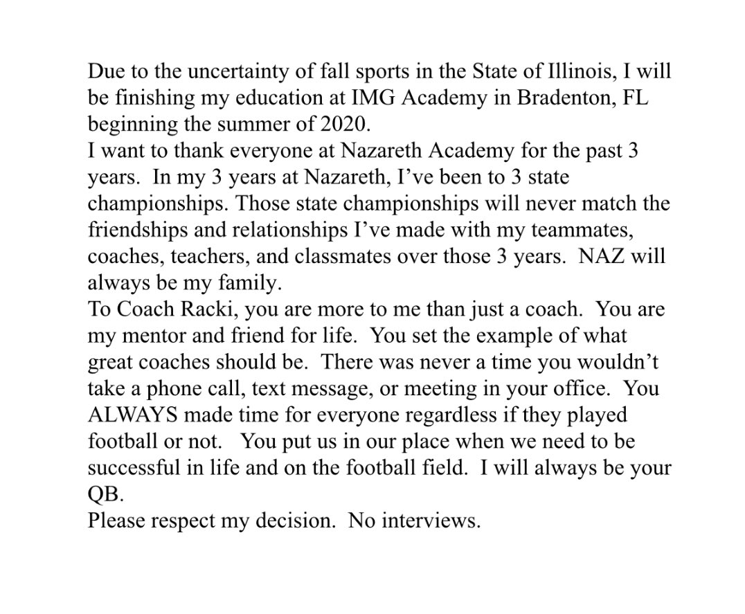 J.J. McCarthy tweet media