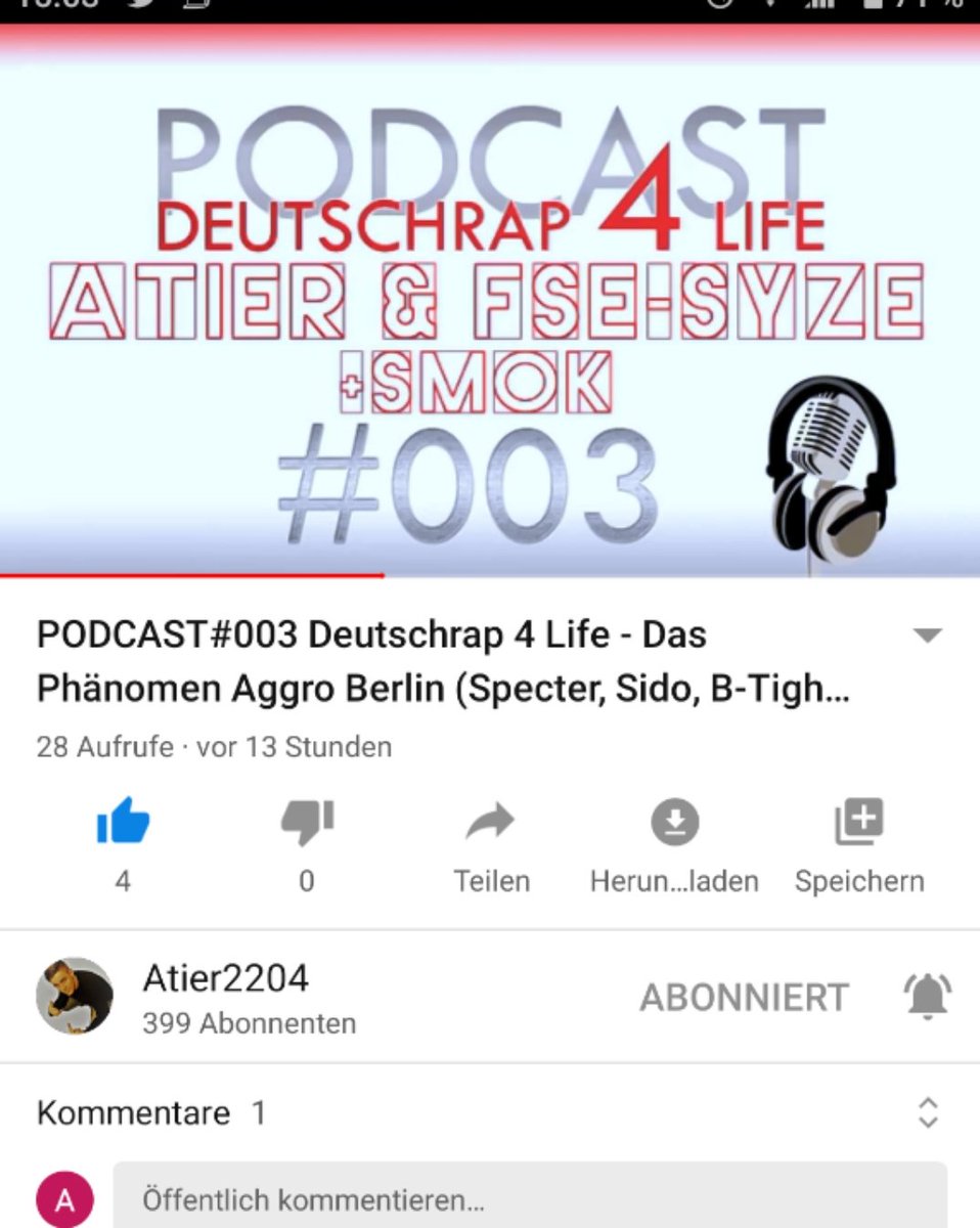 AtierMusik's tweet photo. Was hat Aggro Berlin anders gemacht? Welche Bedeutung hat speziell Specter dabei gehabt?

Dieses unterhaltsame Thema behandeln wir in unserem Podcast -hörenswert-🔥🔥🔥 #deutschrap4life

https://t.co/53ctyMuhUF https://t.co/0Q3a1XGBJB
