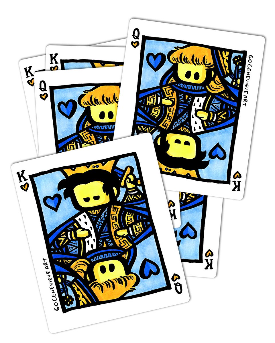 gogenevieve's tweet photo. Bughead playing cards 💛💙 patreon commission for @daphnesvieira #riverdale #bughead #bugheadedit #bugheadart https://t.co/5ePiUP7ZSH