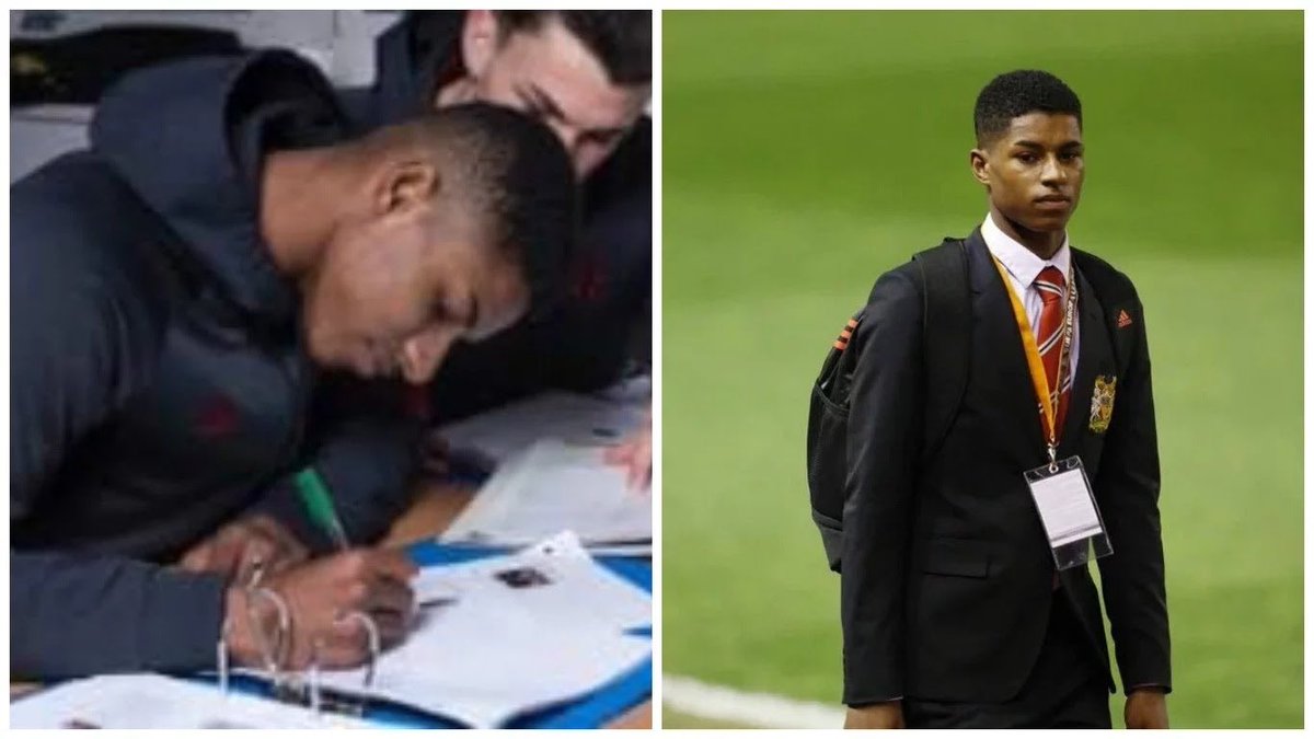 MarcusRashford's tweet photo. Find out on my Facebook where I chat to @andy_murray about finishing college, debuts, mentality, etc.
Ps, some of you were right 👍🏾♥️ https://t.co/rGOgvW9qGh