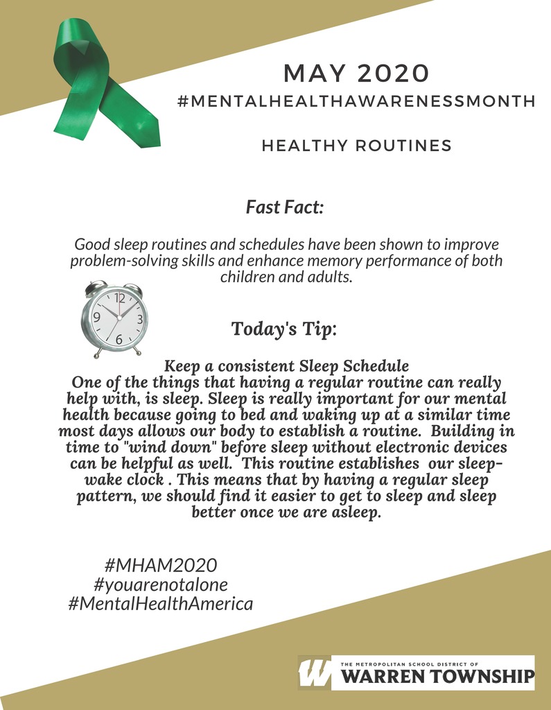 #MentalHealthAwarenessMonth #WarrenWill