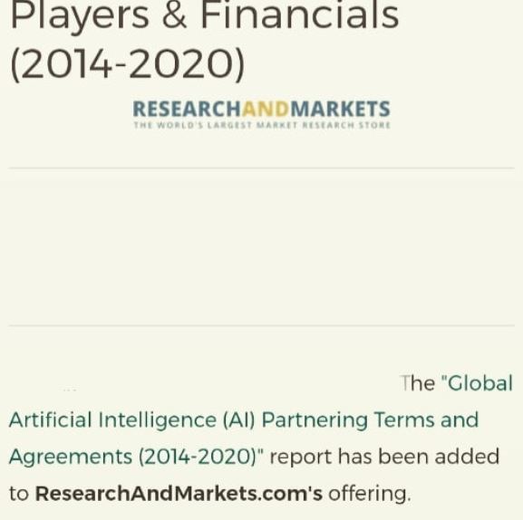 AISUMMIT1's tweet image. Global Artificial Intelligence Partnering Terms and Agreements includes:
lnkd.in/gGFskyN
Trends in artificial intelligence dealmaking in the biopharma industry since 2014
.
#datascience #datasciencemarket #datasciencechain #datascienceeducation #datascienceenthusiast