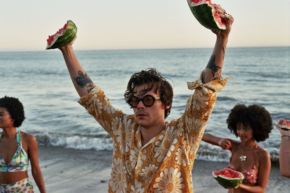 hsdaily's tweet photo. A man of many talents #WatermelonSugar 
📸: Keith Bennett https://t.co/XQkuaspZnr