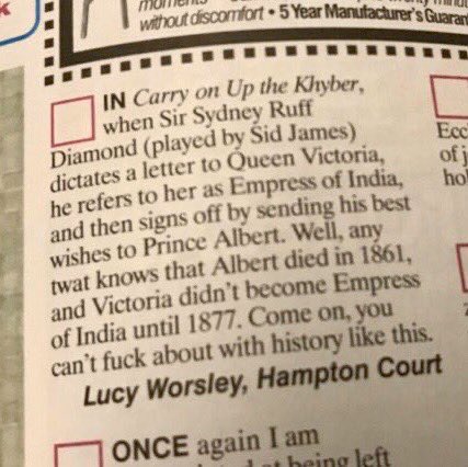 Lucy Worsley tweet media