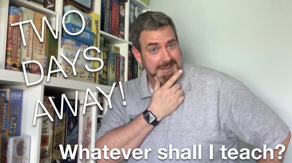 SUAWDHH's tweet photo. TWO (2) DAYS!
A brand new SHUT UP AND WATCH DICE HAPPEN premieres on Wednesday! Any guesses what I’m teaching?
Subscribe at https://t.co/BUKOF492E8 and catch up on old episodes back to 1873!
#cyards https://t.co/4jJKuKMigy