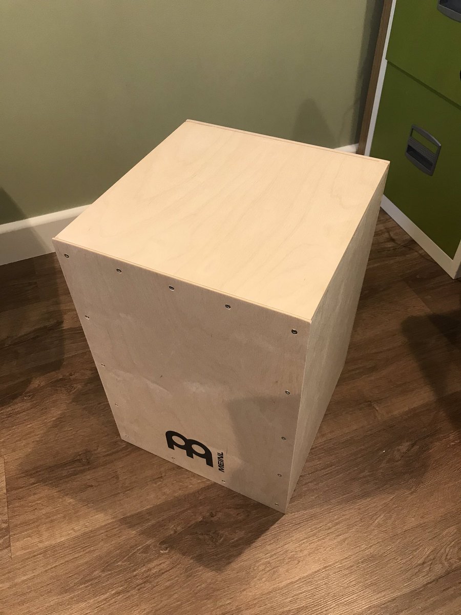 DW8674's tweet image. My self build Cajon is nearly complete 😁 can’t wait to play it. @meinlpercussion #covidprojects