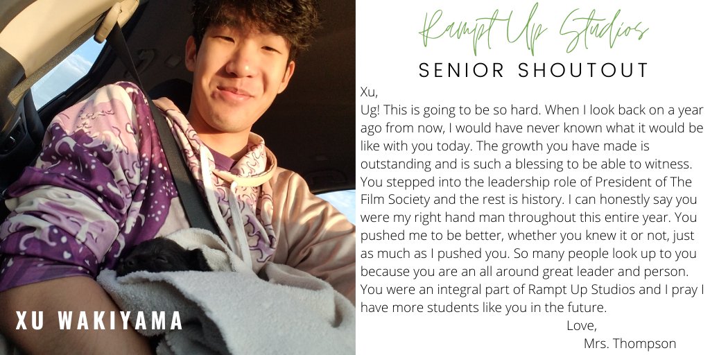 Here's to you, Xu Wakiyama!