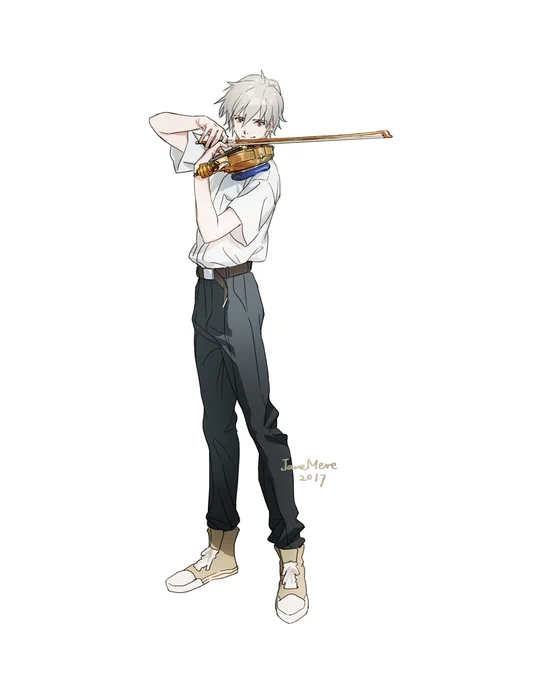 かをり、カヲル(二人もヴァイオリの演奏者なので)

kawori &amp; kaworu (both are violin players) 