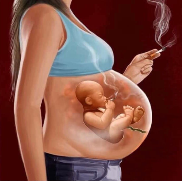 • Effect Of Smoking During Pregnancy " NO AMOUNT OF SMOKING IS OK DURING PREGNANCY EVEN IF IT'S HALF STICK"Some Of The Effects Include:1. Reduces oxygen available to the baby2. Increases chances of miscarriage3. Increases the chances of premature delivery.4. ....