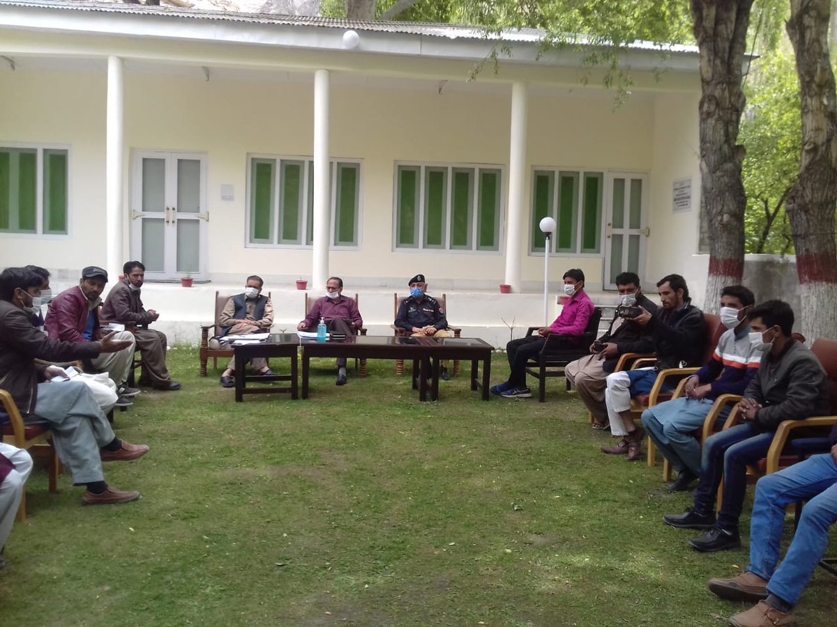 DKharmang's tweet photo. a meeting was arranged with Tiger Force District Kharmang to discuss the issues of the District.many tasks assigned to them by the District Administration and they assured their full  cooperation https://t.co/Gyg7BrJdjv