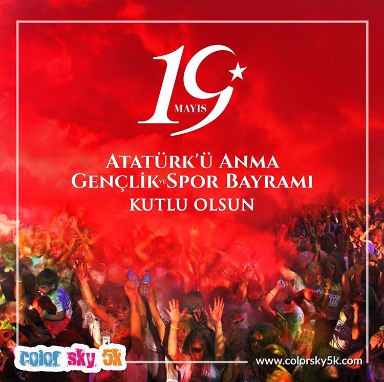 ColorSky5K's tweet photo. 101 yıl önce bugün Samsun’a ayak basarak Kurtuluş Mücadelesini başlatan Mustafa Kemal Atatürk’ü saygıyla anıyor, geleceğimizin güvencesi gençlerin Atatürk’ü Anma, Gençlik ve Spor Bayramını kutluyoruz. #19MAYIS https://t.co/AmYNs4Iplj