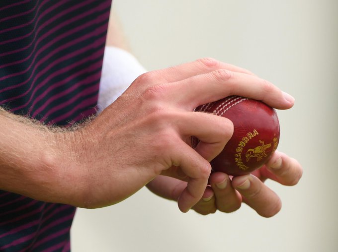 Cricket Australia is planning out to test disinfectants over match balls to prevent players from the contagious disease/ (Credits: Twitter)