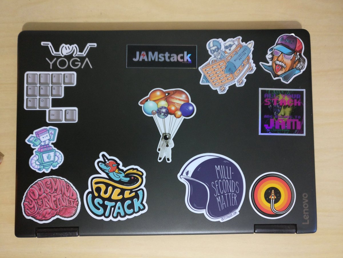 Thank you <a href="/CrystallizeAPI/">Crystallize💎</a> for sending me these cool stickers ❤️🚀