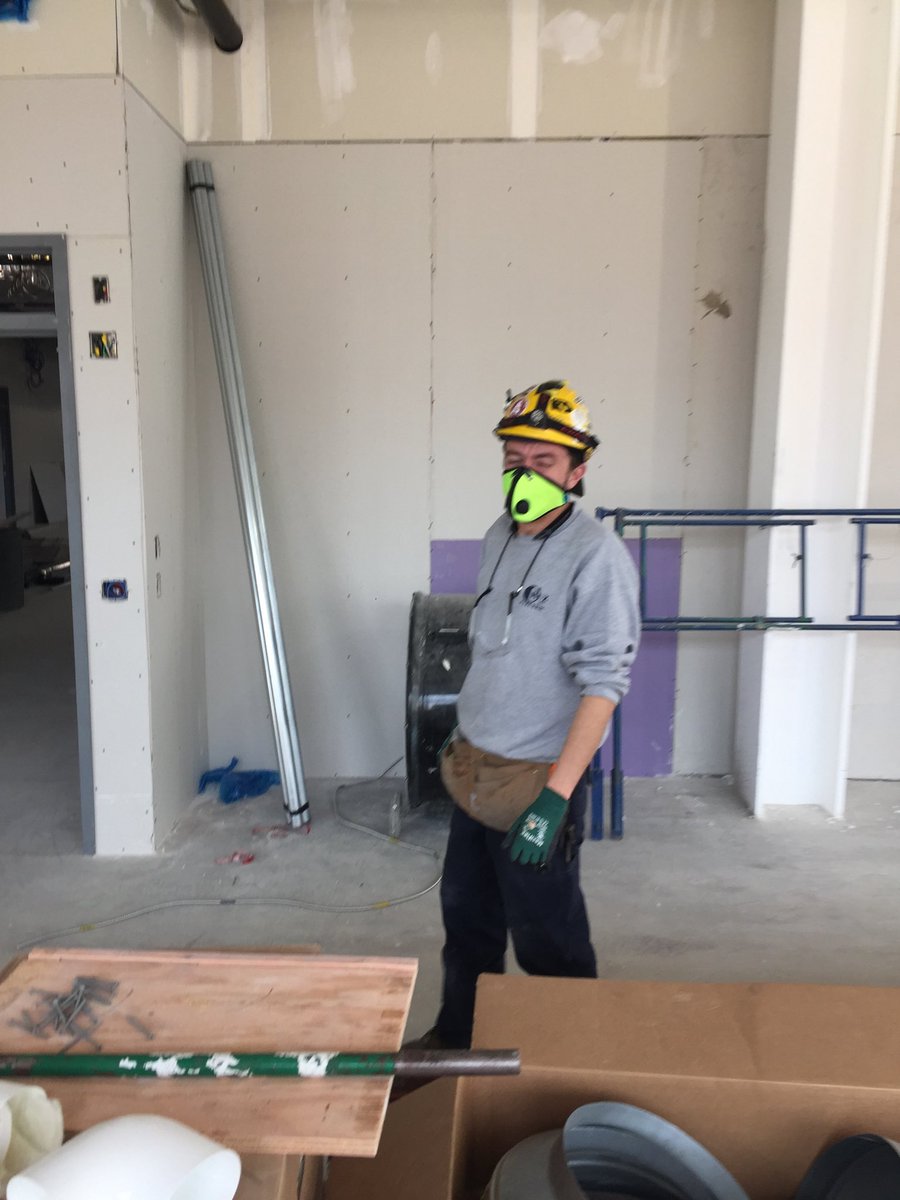 DavidOlaughlin2's tweet photo. Great to visit today at St Mary’s Science Tech & Math center Lynn Ma .
@necaboston Cruz electric glove,mask,Hand sanitizer Touchless thermometers . @LAntonellis103 @ibew new look constrution sites. #ibewstrong #103strong https://t.co/j7cOuQvxLM