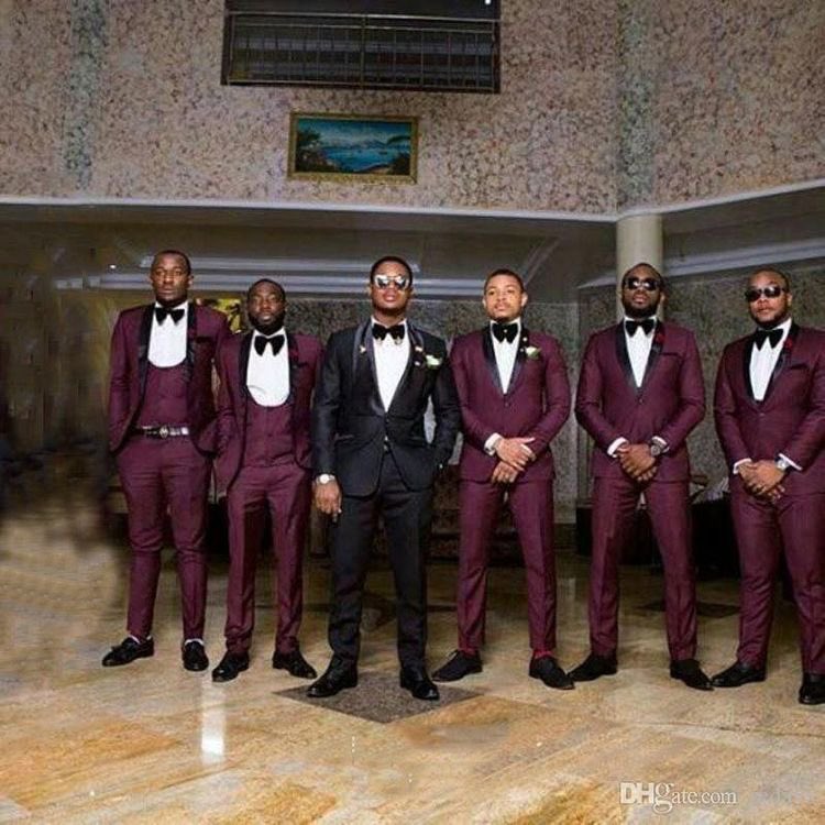 Choose one: groomsmen attire