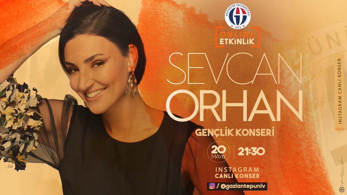 Üniversitemizi çok özlediğimiz bu süreçte, <a href="/sevcanorhan/">Sevcan Orhan</a> ‘ın türküleri eşliğinde, Türkiye’de ilk kez  Gençlik Bayramını canlı konserle kutlayan üniversitemizin resmi instagram hesabında, hep birlikte eğlenmeye davetlisiniz. #gaunonlineetkinlik  #EvdeKal #gaziantepüniversitesi