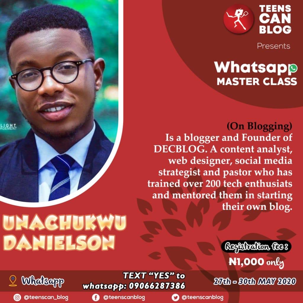 teenscanblog's tweet photo. Meet our tutor on blogging ethics for our master class.
#MondayMotivation #mondaythoughts #Covid_19 #technology #teenscanblog #bloggers #BloggersBlast #DigitalSummit #teentech #TechnologyNews https://t.co/qzT8bOtXq1