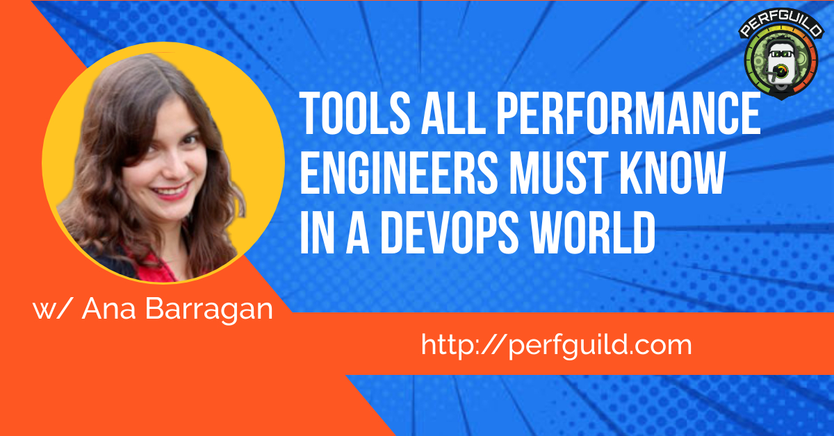 joecolantonio's tweet photo. Join Ana Barragan at this year's @testguild @perfguild online conference to discover Tools all #PerformanceEngineers must know in a #DevOps world #perfmatters #performancetesting Register now: https://t.co/311KYIRnha https://t.co/1rqh6bBbOc