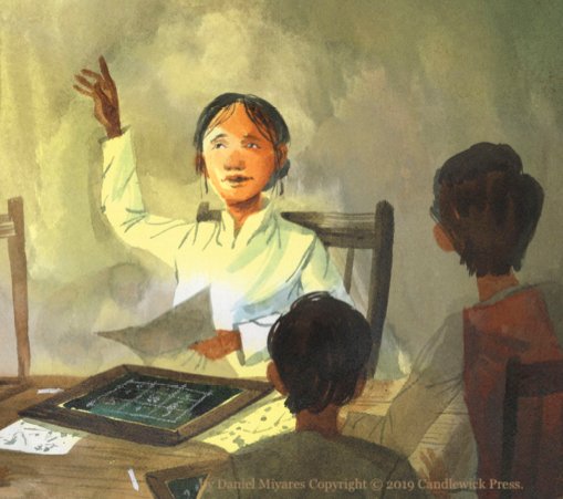 CandlewickClass's tweet photo. So, the collaboration took place through the art department. But it felt to me like collaboration because Daniel was so receptive to any ideas or cultural references I sent him.
I couldn't have hoped for more beautiful illustrations.
#illustratedmath https://t.co/q9FKIMvO6H