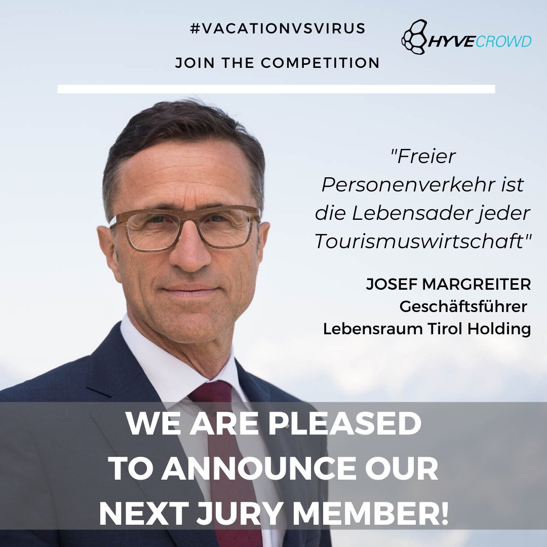 Our latest jury member!
#vacationsvsvirus #thehyveisreal