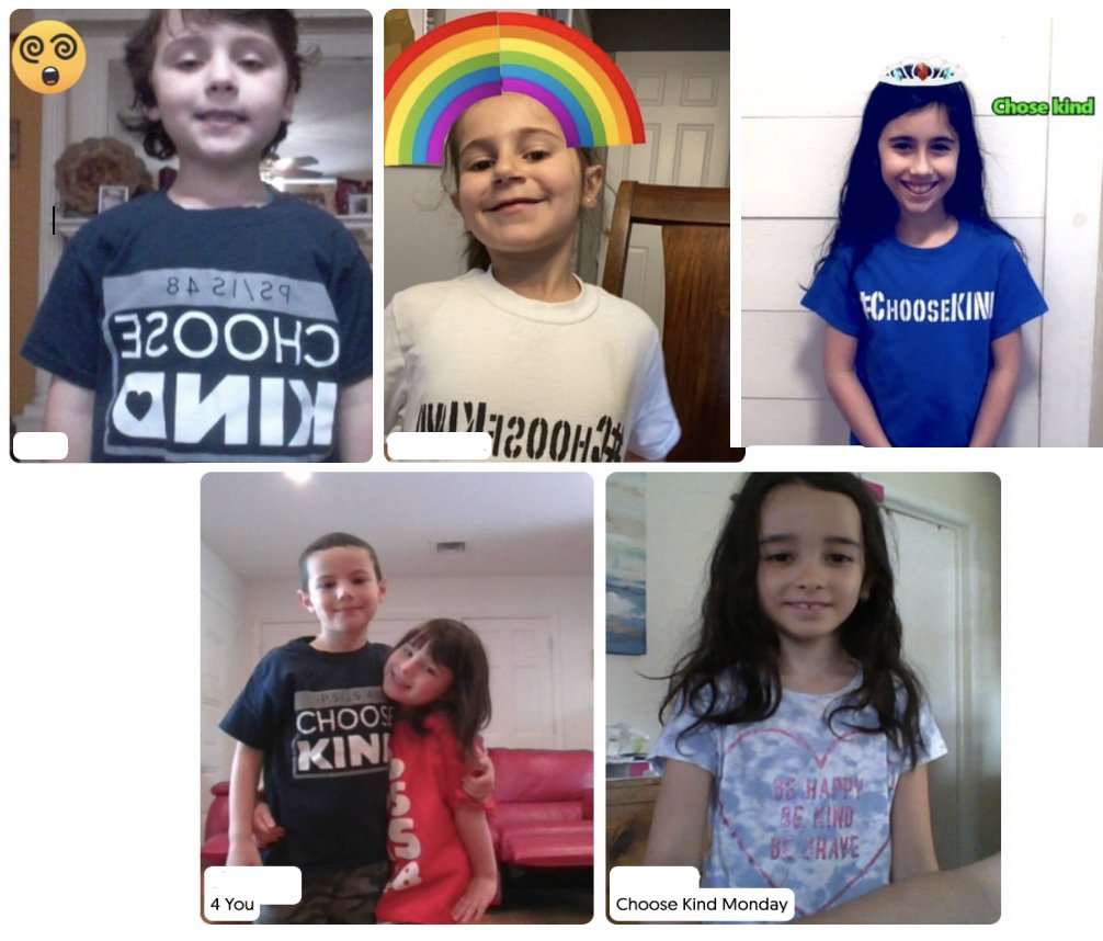 IcTing's tweet photo. These kids are still Choosing Kind on Mondays and we love it! @ps48r @SIBOD31 #choosekind #48spiritsquad https://t.co/nBISgFXLPz