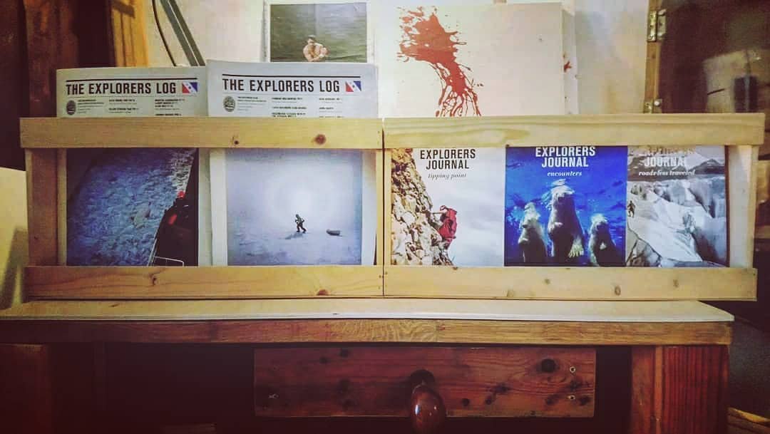 ExplorersClub's tweet photo. EC Fellow, @BenjaminPothier shares his project during quarantine -- a magazine rack for his #ExplorersJournal and #ECLog collection, recycled from wine bottle boxes.
Great job, Benjamin! https://t.co/9CfpxBkIpz
