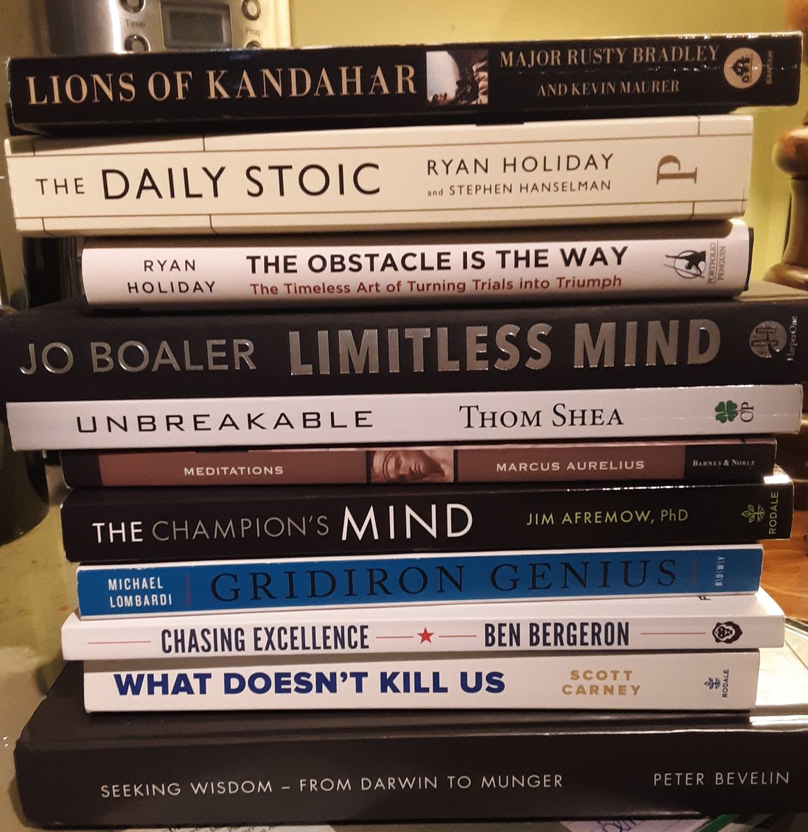 You need to exercise the mind as much as you put stressors on the body. These titles have been my quarantine assignments for the past nine weeks.