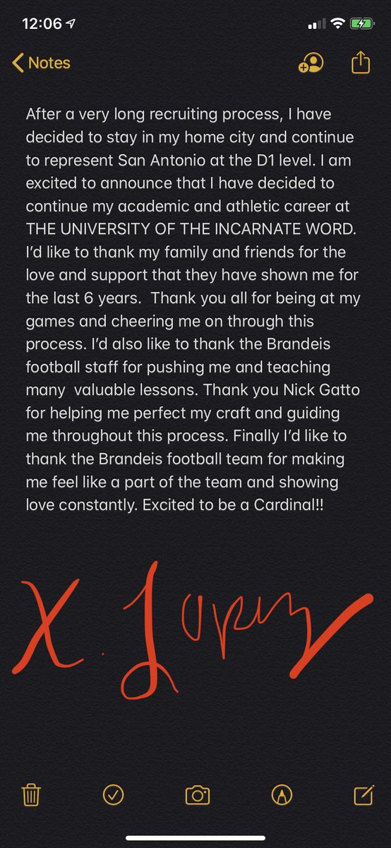 XavierZLopez's tweet photo. On to the next chapter. @Coach_Lech @Coach_Crill @NickGatto @KickingWorld @SaBrandeis @dbranscom @UIWFootball @uiwcardinals @UIWAthletics @uhearme714 @MichelleALopez0 @XavierZachariah @whoistsmith @kickspot_ @Chris_Sailer https://t.co/ftTb9iOFtK