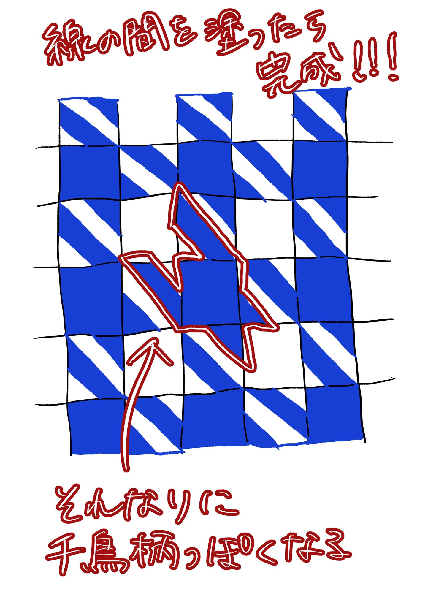 レモずく牛乳 在 Twitter 上 イラストツールと和睦出来ない私がやってる千鳥格子柄の書き方置いとくね 千鳥格子柄って何 クレビの衣装あの柄のやつ T Co y12cpdoj Twitter