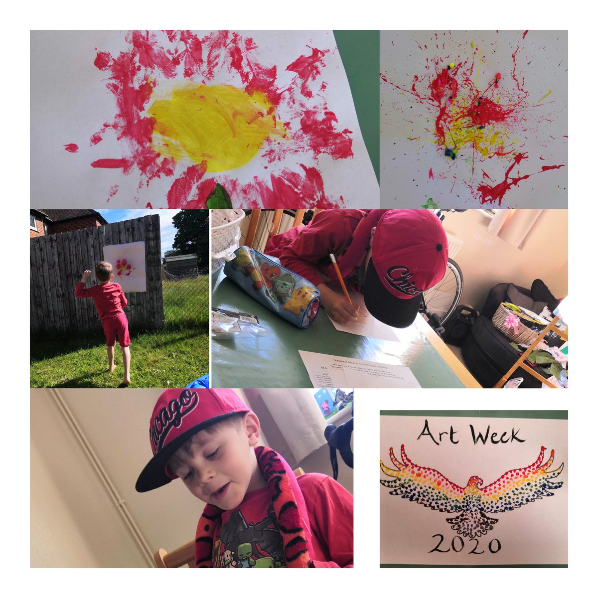 BusyBeePhotoUK's tweet photo. @DolphinOutsour1 @SpouseHour Arts Week at school!!! Love being creative with the kids ♥️ https://t.co/6yQAGMH9cu