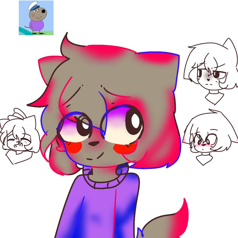 Kokichi_0uma_'s tweet photo. No me acordaba de este dibujo ._.XD #dannydog #Peppa https://t.co/TqbaMxhBU6