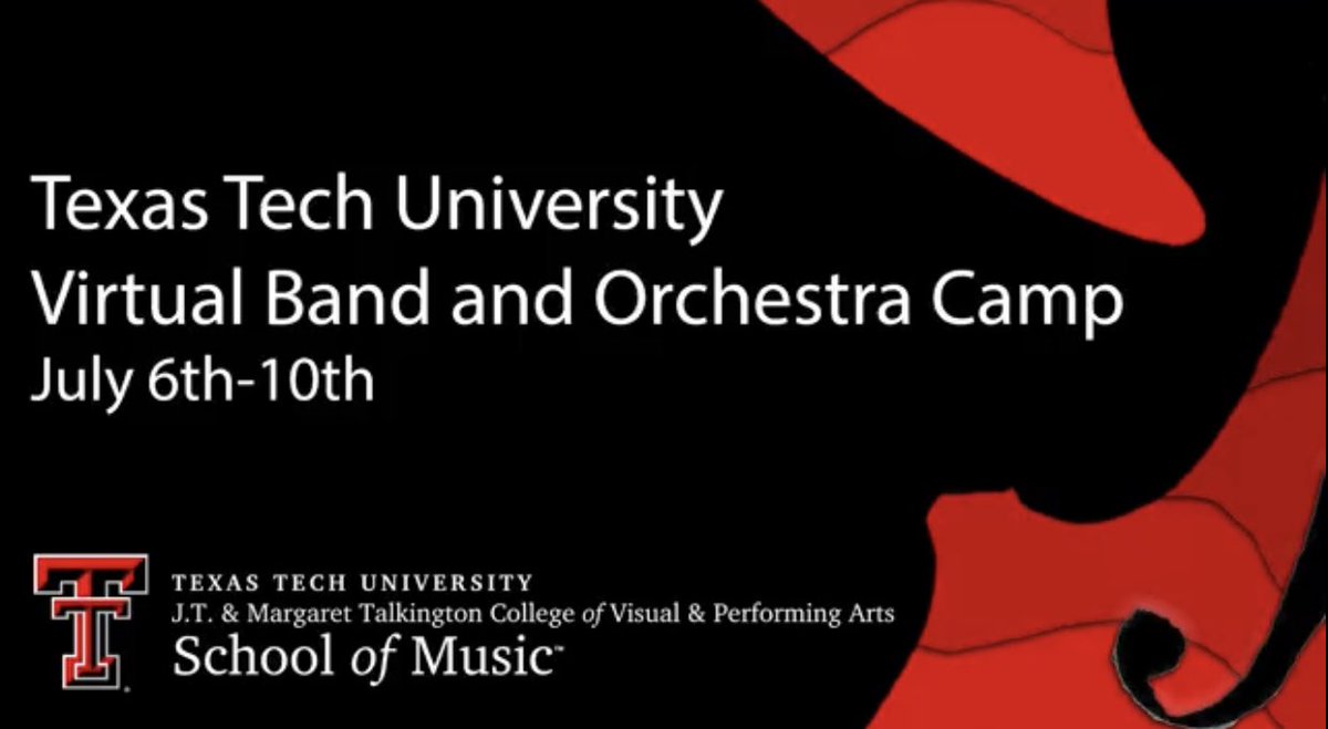 ttuboc's tweet photo. Have you heard the news?? TTUBOC is going virtual this year! 
The official announcement from Dr. Sarah McKoin can be found here: https://t.co/nSPXs8UKLP
We hope to see you July 6th-10th!
Check out https://t.co/7Lw1BNAHM1 for more information! https://t.co/hhgXSMCYTd