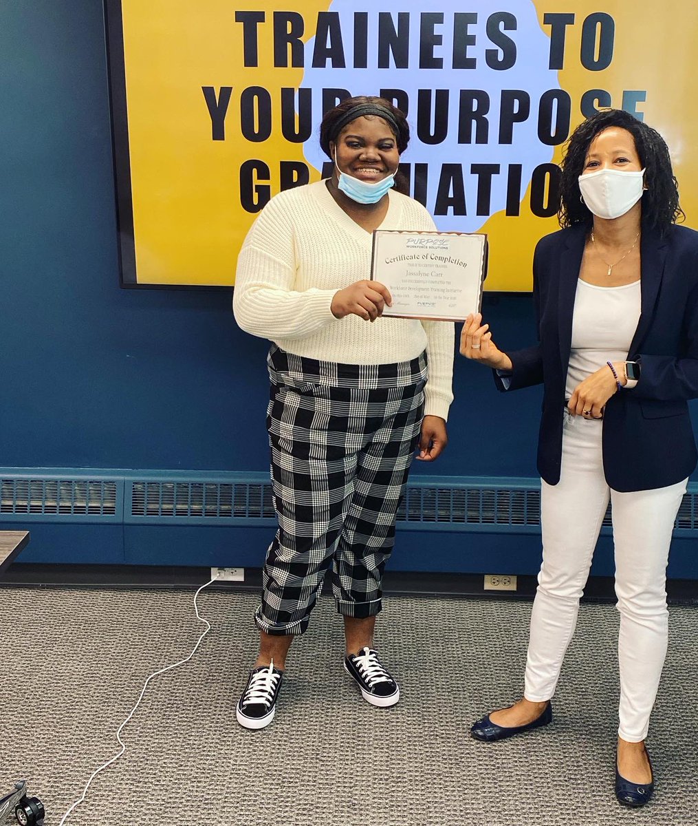 purposework4ce's tweet photo. A few of our incredible trainees that completed their training initiative last week! We can’t see what their future has in store! #chicagojobs #chicagoyouth https://t.co/yQamUnebUS