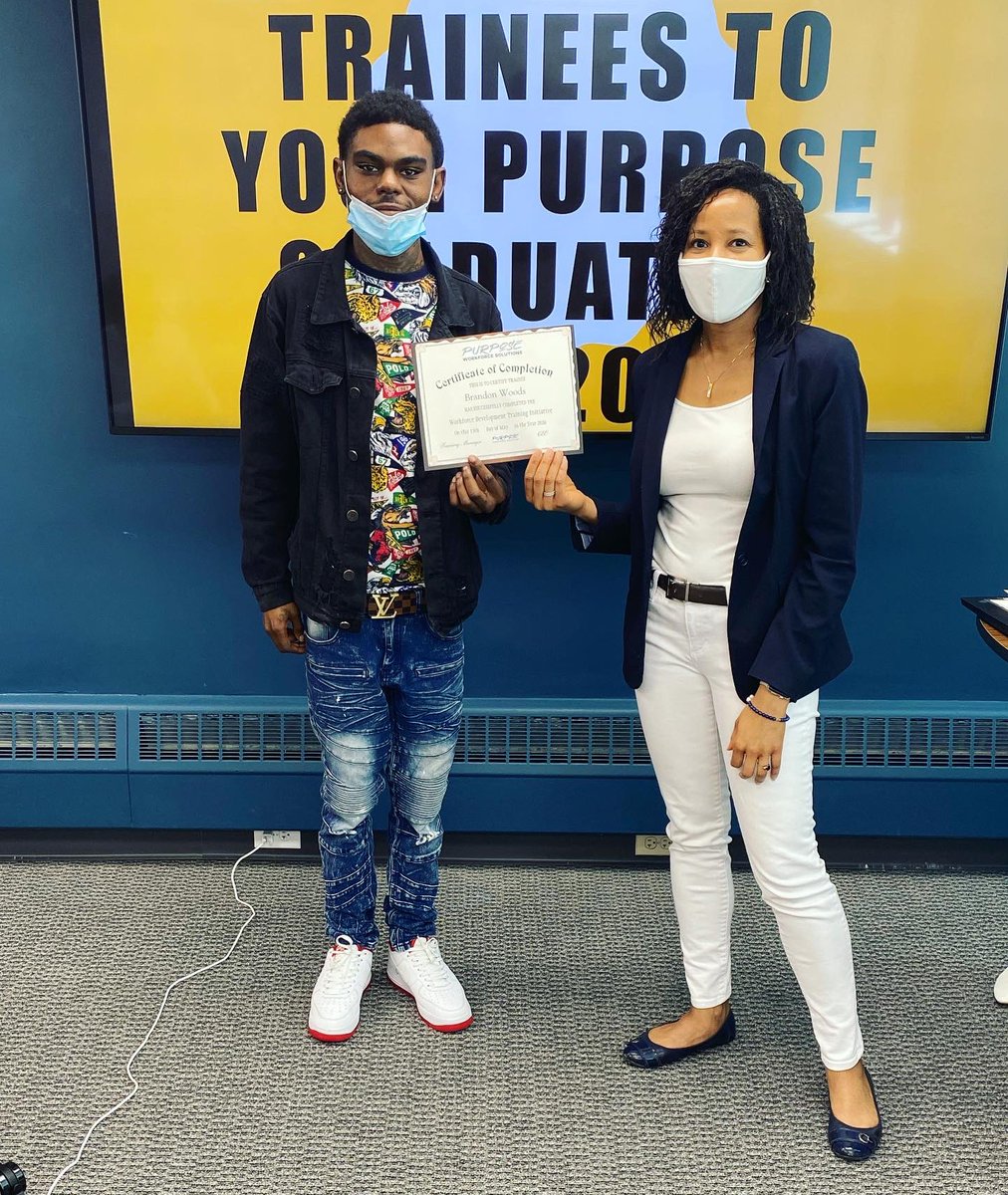 purposework4ce's tweet photo. A few of our incredible trainees that completed their training initiative last week! We can’t see what their future has in store! #chicagojobs #chicagoyouth https://t.co/yQamUnebUS