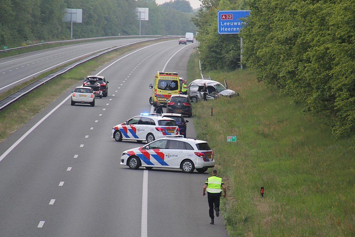 Melding verkeersongeval Steenwijk