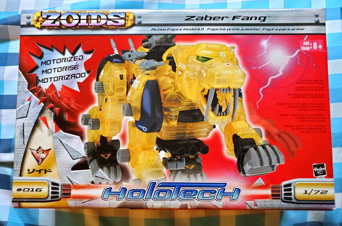 GalaWoomy's tweet photo. I have waited so long to get my hands on one this ZOIDS Zaber Fangโจ
He is going to go very nicely with my Holotech Shield Liger once I get around to building this fella.
#ZOIDS #Holotech #ZaberFang https://t.co/zPR2ntBCxl