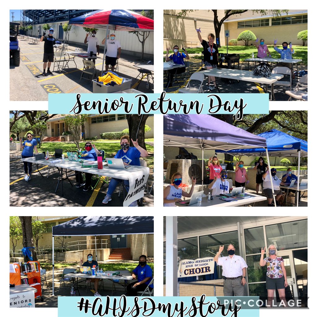 Today has been a great day! <a href="/AHISD/">Alamo Heights ISD</a> <a href="/AHHSmules/">AHHS Mules</a> #Classof2020