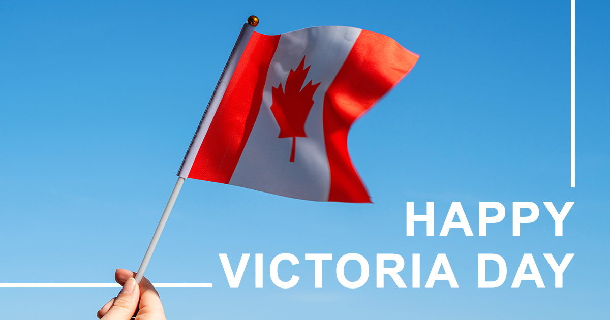 We hope you're having a fun and relaxing long weekend. Happy Victoria Day!