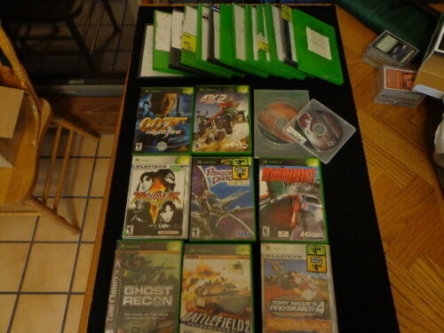 GamerThrift's tweet photo. I bought a box of original #xbox #videogames on eBay today. Panzer Dragoon and Simpsons Hit and Run included. Purchased as is. Hope they work! 😅 https://t.co/gcYmL5hIcp