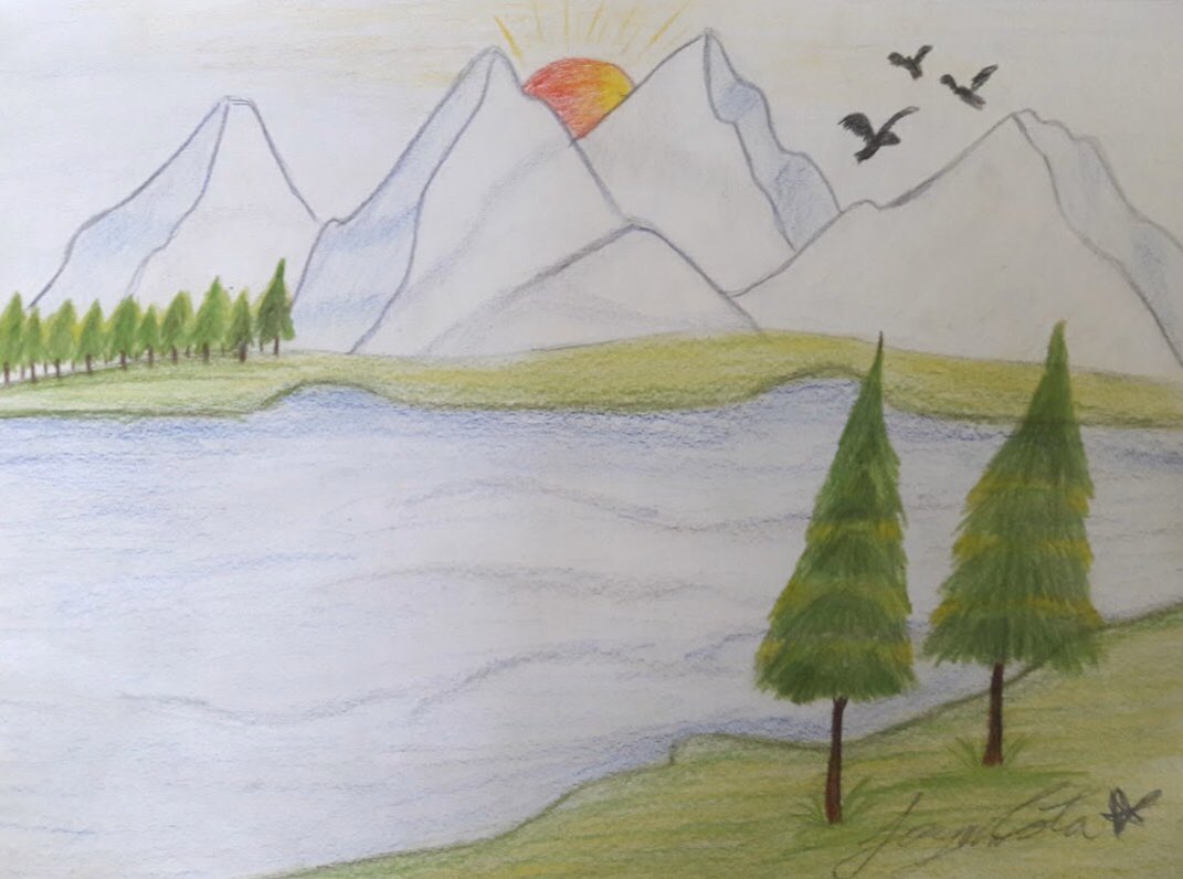 MrsThomasey's tweet photo. In 7th Grade Art, students are using dark, medium, and light values to create drawings of their dream destinations! 
#k12 #artclass #arted #arteducation https://t.co/VOsUBuyOwu