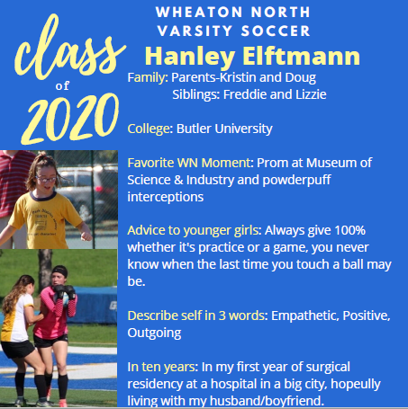 wnhsgsocvar's tweet photo. Our last senior for today is Hanley Elftmann. @hanleyelftmann brought courage, talent and leadership to the program as our lone goalie for the last two years. Hanley you will be missed.
@AthleticsWNHS https://t.co/HXpcok1kVp