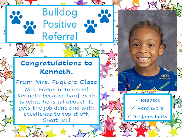 Selina_Jones1's tweet photo. BulldogSTRONG! Keep the positive referrals coming! @TurieTSmall @foreverfuqua @vcsmelani @marchellethms https://t.co/0zdqStzEUH