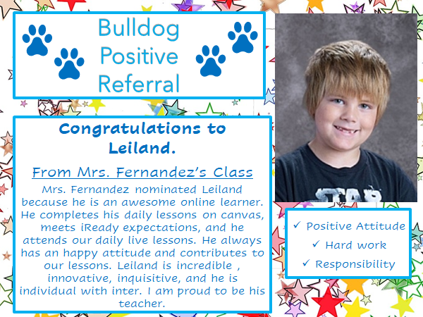 Selina_Jones1's tweet photo. BulldogSTRONG! Keep the positive referrals coming! @TurieTSmall @foreverfuqua @vcsmelani @marchellethms https://t.co/0zdqStzEUH