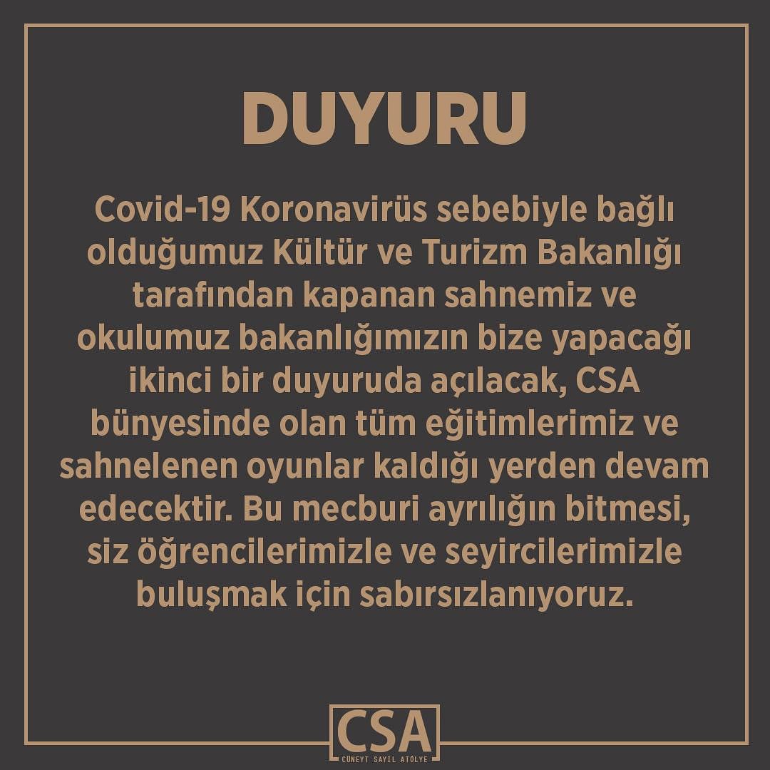 #csasahne
#devrialemoyuncuları
#şişli