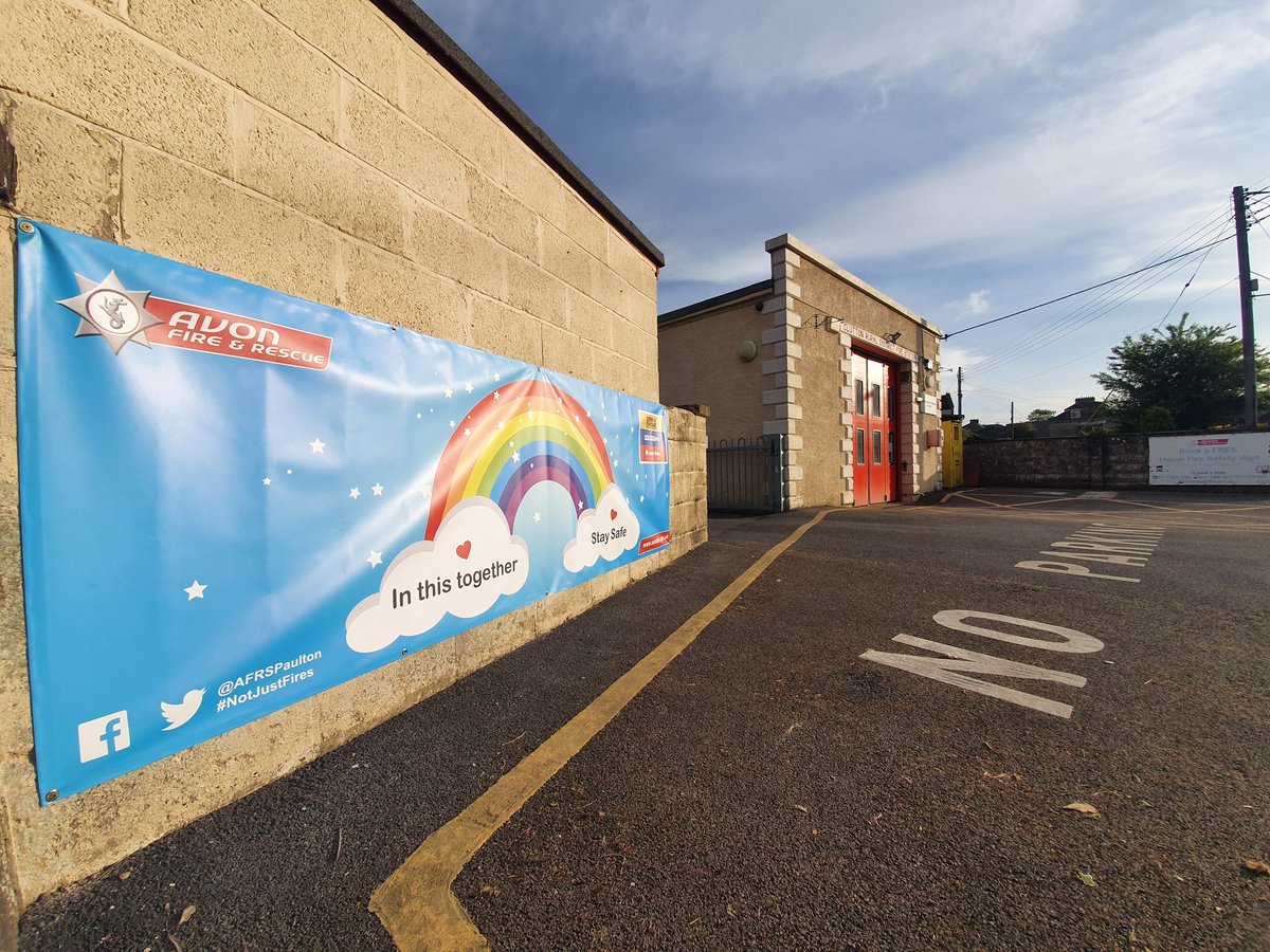 That looks better! 🚒👏
#InThisTogether #StayHome