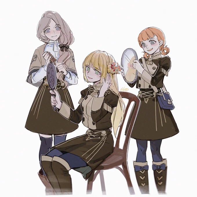 #FE風花雪月 #FireEmblemThreeHouses 
"合适吗?真的?" 