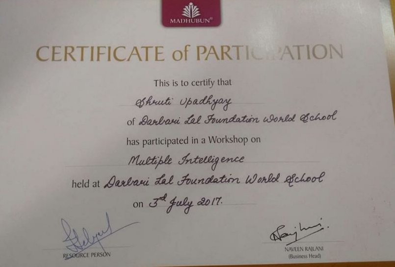 Really appreciate Sonia Relia Ma'am for guiding as to how we put our soul into teaching.
And Anupama Ma'am really you taught how to be a pied Piper of your class.

Amazing experiences indeed!!!
